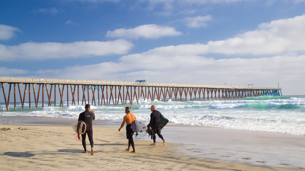 surfers at baja california