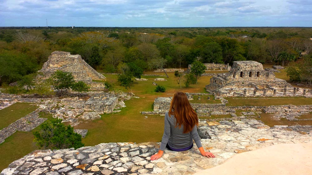 Impressive ruins located in Cancun